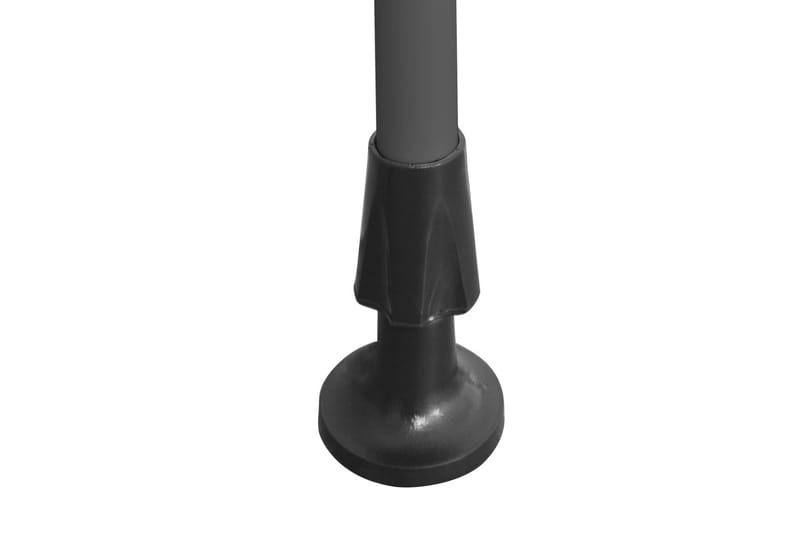 Markis manuellt infällbar med LED 200 cm antracit - Grå - Fönstermarkis - Markiser