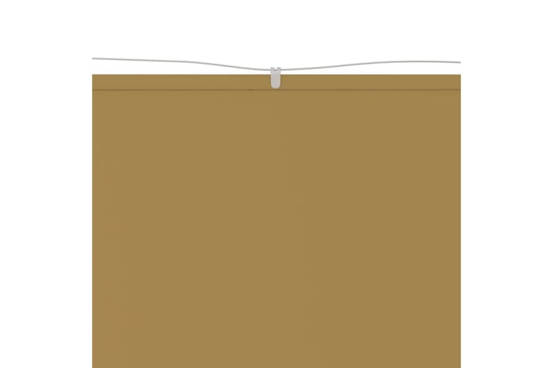 Markis vertikal beige 100x1000 cm oxfordtyg - Beige - Fönstermarkis - Markiser