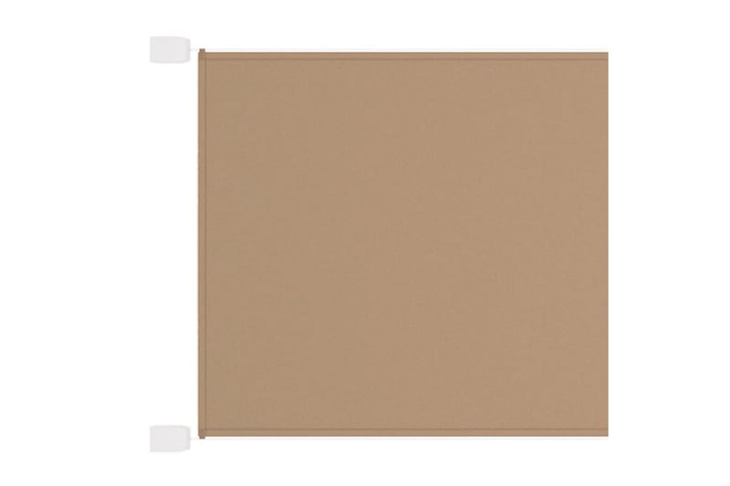 Markis vertikal taupe 100x270 cm oxfordtyg - Taupe - Fönstermarkis - Markiser