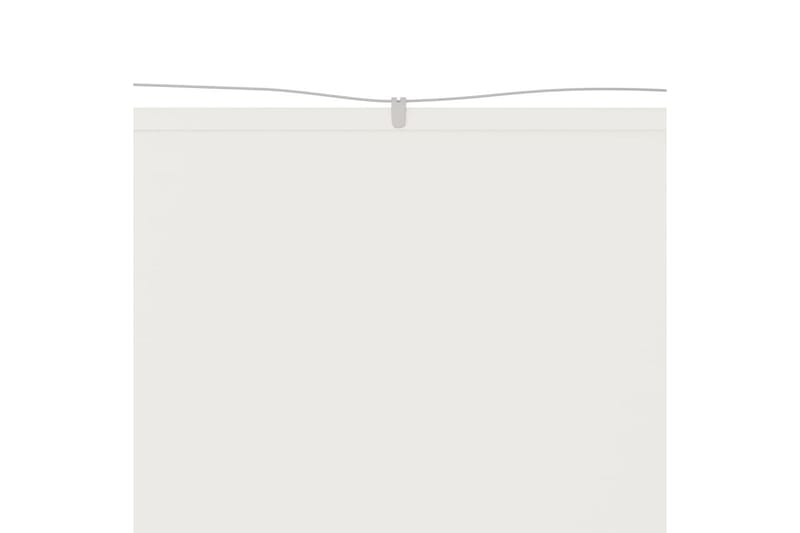 Markis vertikal vit 100x270 cm oxfordtyg - Vit - Fönstermarkis - Markiser