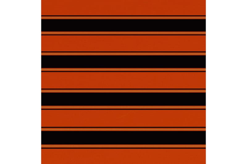 Markisduk orange och brun 400x300 cm - Flerfärgad - Utemöbler - Solskydd - Markiser