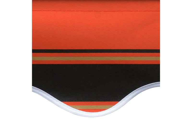 Markisduk orange och brun 600x300 cm - Flerfärgad - Markisväv & markistyg