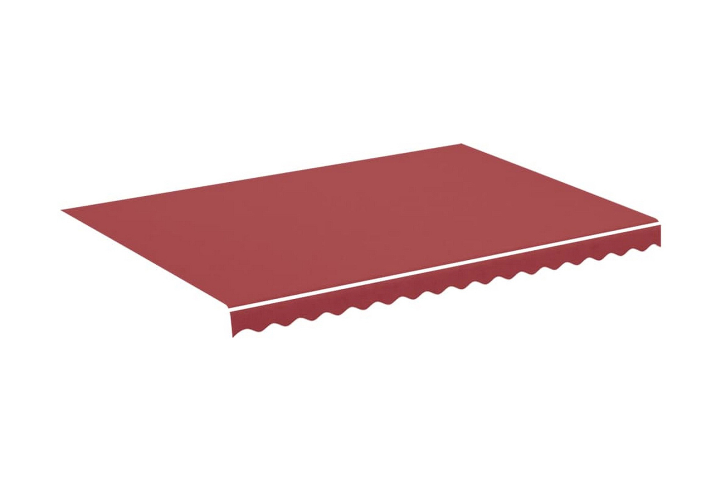 Be Basic Markisväv vinröd 3,5×2,5 m – Röd