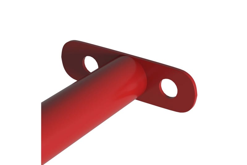 Räck 125 cm stål röd - Markiser - Terrassmarkis