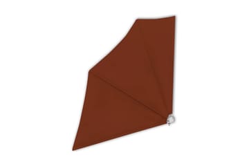 Sidomarkis för balkong terrakotta 140x140 cm