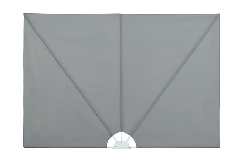 Sidomarkis för terrass grå 300x150 cm - Grå - Utemöbler - Solskydd - Markiser - Sidomarkis