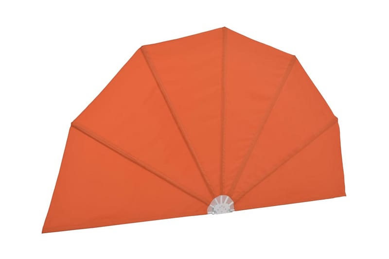 Sidomarkis för terrass terrakotta 160 cm - Brun - Utemöbler - Solskydd - Markiser - Sidomarkis