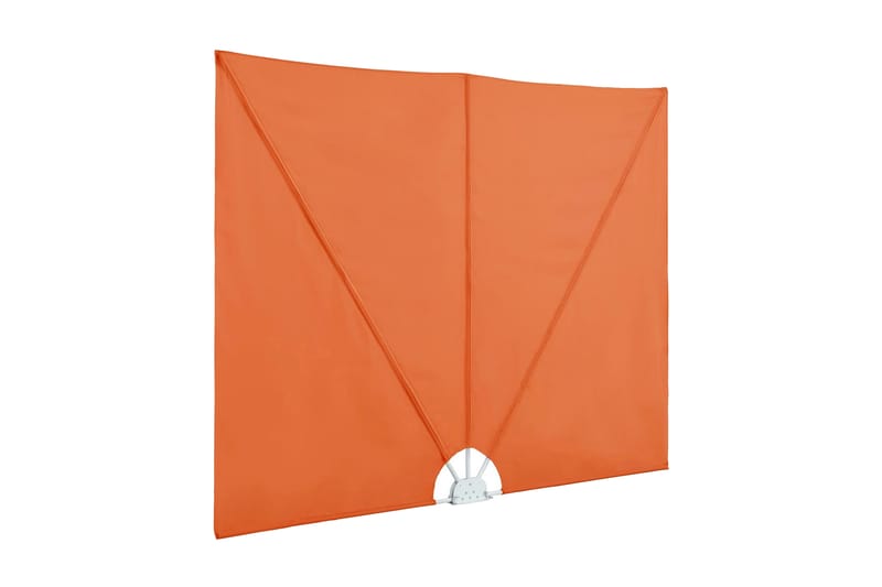 Sidomarkis för terrass terrakotta 240x160 cm - Brun - Utemöbler - Solskydd - Markiser - Sidomarkis