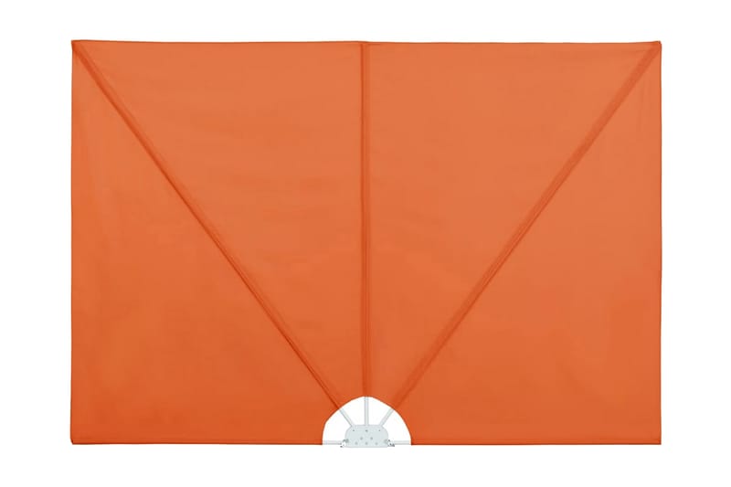 Sidomarkis för terrass terrakotta 400x200 cm - Brun - Utemöbler - Solskydd - Markiser - Sidomarkis