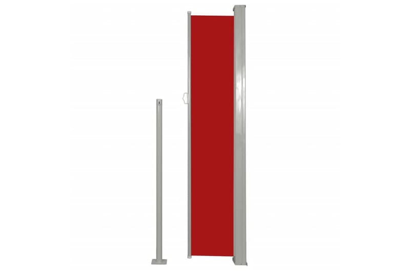 Sidomarkis för uteplats 160x300 cm röd - Röd - Markiser - Sidomarkis - Skärmskydd & vindskydd