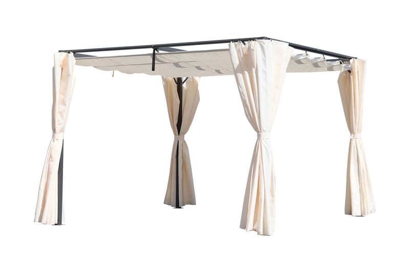 OUTFLEXX Pergola Beige 300x300x220 cm - Beige - Pergola