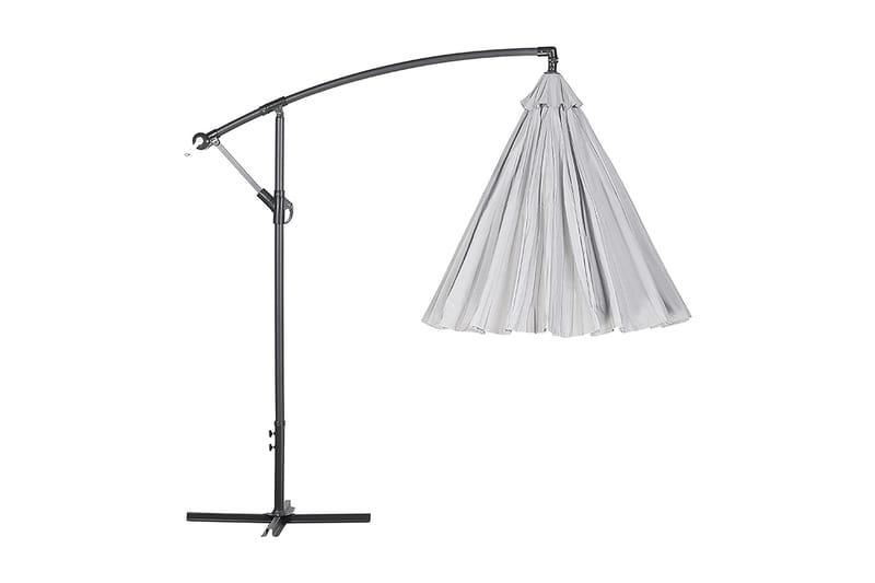 Calabria Ii Parasoll 235 cm - Ljusgrå - Utemöbler - Solskydd - Parasoll