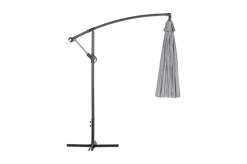 Calabria Ii Parasoll 235 cm - Grå - Utemöbler - Solskydd - Parasoll - Hängparasoll
