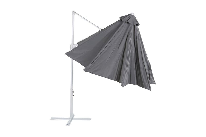 Calimera Hängparasoll 295 cm - Grå/Vit - Utemöbler - Solskydd - Parasoll - Hängparasoll