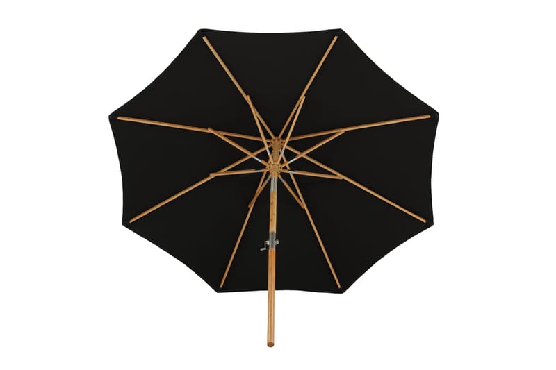 Cerox Parasoll 270 cm - Svart - Utemöbler - Solskydd - Parasoll