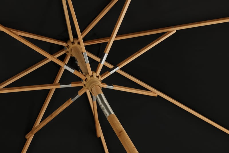 Cerox Parasoll 270 cm - Svart - Utemöbler - Solskydd - Parasoll