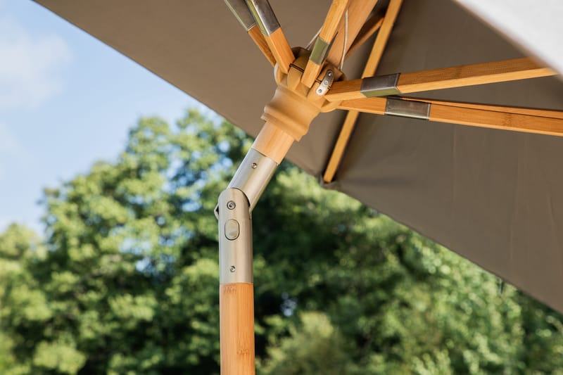 Cerox Parasoll 270 cm - Grå - Utemöbler - Solskydd - Parasoll