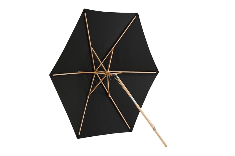 Corypho Parasoll 250 cm - Svart - Utemöbler - Solskydd - Parasoll