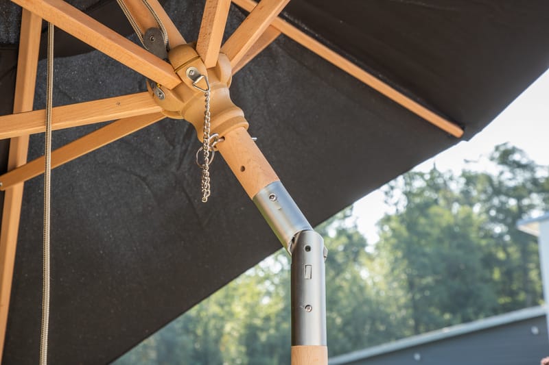 Corypho Parasoll 250 cm - Svart - Utemöbler - Solskydd - Parasoll