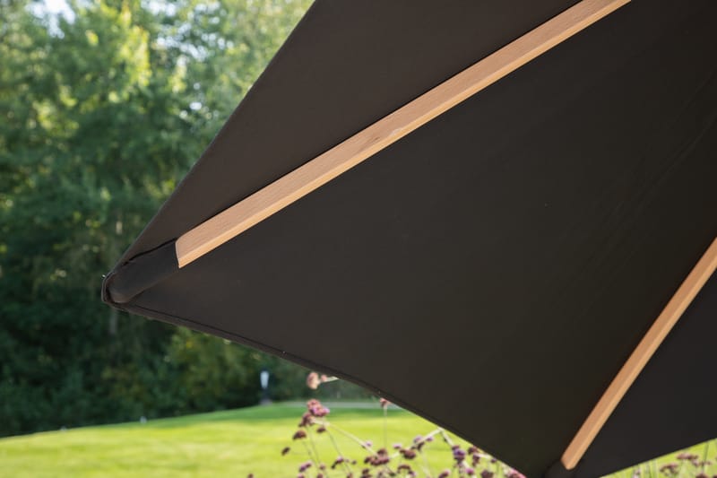 Corypho Parasoll 250 cm - Svart - Utemöbler - Solskydd - Parasoll