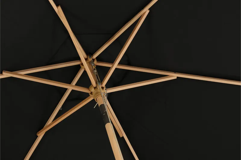 Corypho Parasoll 250 cm - Svart - Utemöbler - Solskydd - Parasoll