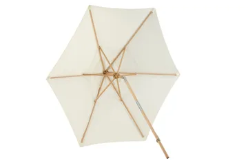Corypho Parasoll 250 cm - Vit - Utemöbler - Solskydd - Parasoll - Hängparasoll