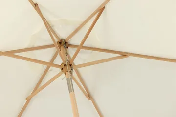 Corypho Parasoll 250 cm - Vit - Utemöbler - Solskydd - Parasoll - Hängparasoll