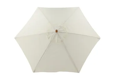 Corypho Parasoll 250 cm - Vit - Utemöbler - Solskydd - Parasoll - Hängparasoll
