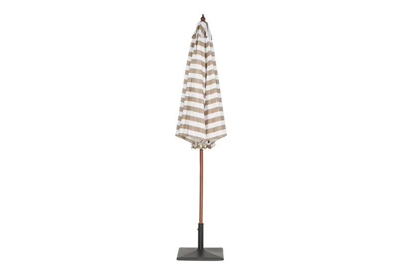 Ferentillo Parasoll 245 cm - Beige/Brun - Utemöbler - Solskydd - Parasoll