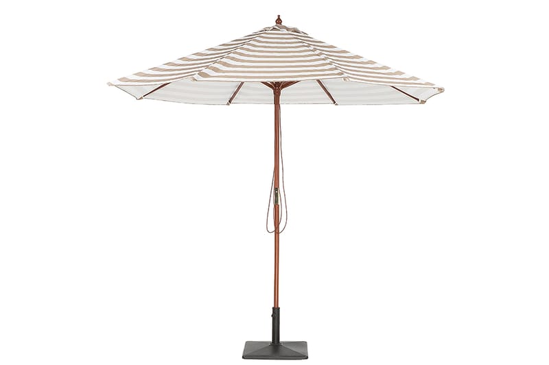 Ferentillo Parasoll 245 cm - Beige/Brun - Utemöbler - Solskydd - Parasoll