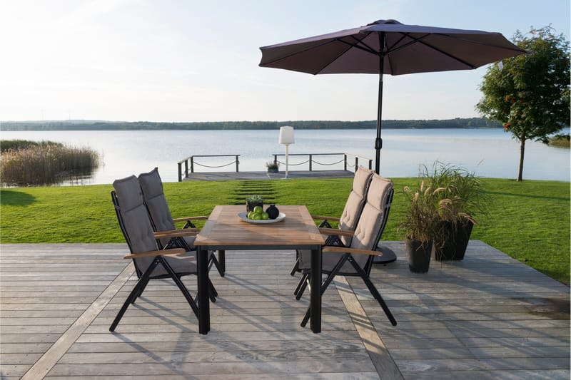 HILLERSTORP PARASOLL 300 cm Taupe - Utemöbler - Solskydd - Parasoll