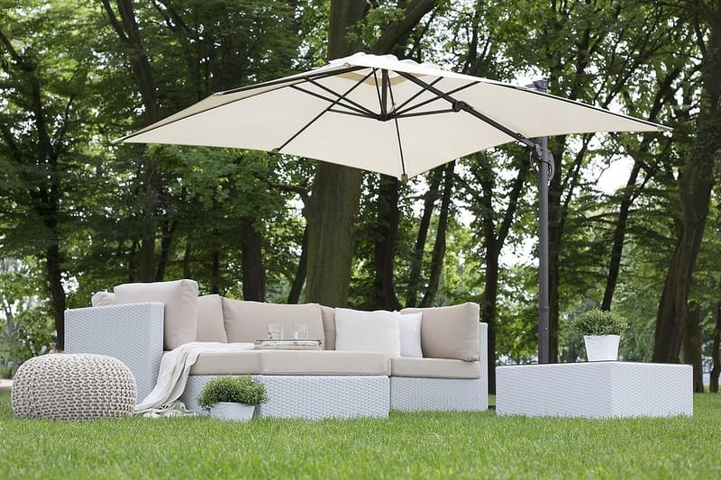 MONZA Parasoll 235 cm Beige - Utemöbler - Solskydd - Parasoll