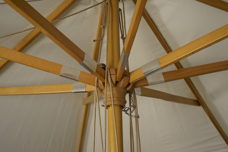 Naxos Parasoll 300 cm - Beige - Utemöbler - Solskydd - Parasoll