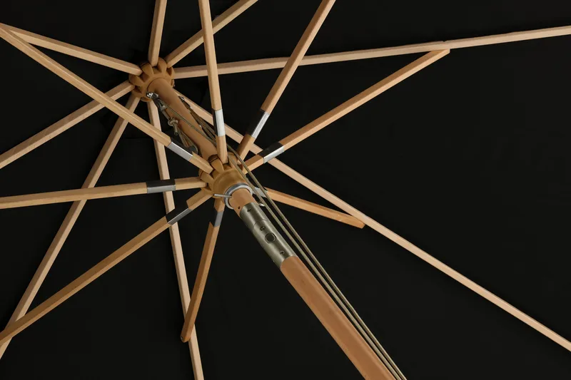 Nypo Parasoll 330 cm - Svart - Utemöbler - Solskydd - Parasoll