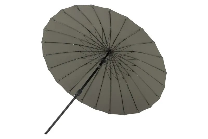 Palmetto Parasoll 270 cm - Grå - Utemöbler - Solskydd - Parasoll