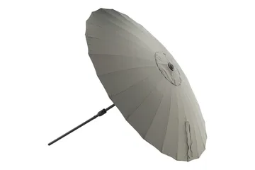 Palmetto Parasoll 270 cm - Grå - Utemöbler - Solskydd - Parasoll - Strandparasoll