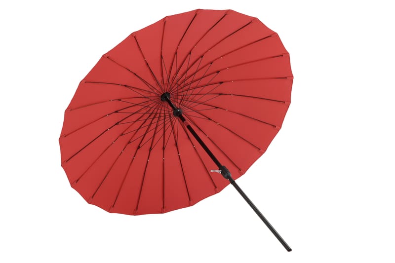 Palmetto Parasoll 270 cm - Röd - Utemöbler - Solskydd - Parasoll