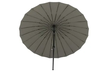 Palmetto Parasoll 270 cm - Grå - Utemöbler - Solskydd - Parasoll - Strandparasoll