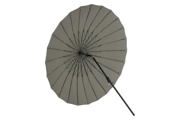 Palmetto Parasoll 270 cm - Grå - Utemöbler - Solskydd - Parasoll - Strandparasoll