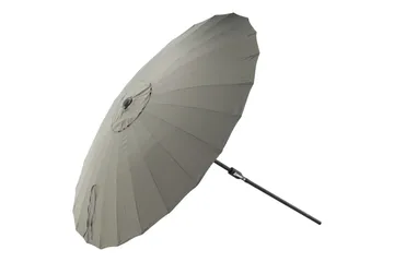 Palmetto Parasoll 270 cm - Grå - Utemöbler - Solskydd - Parasoll - Strandparasoll