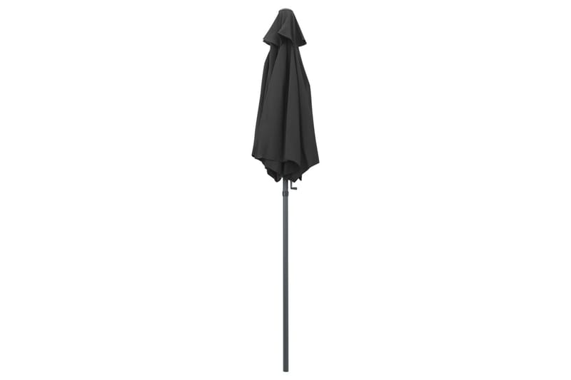 Parasoll antracit 200x211 cm aluminium - Grå - Utemöbler - Solskydd - Parasoll