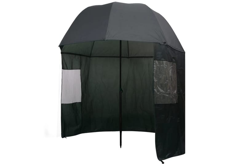 Parasoll för fiske grön 300x240 cm - Grön - Utemöbler - Solskydd - Parasoll
