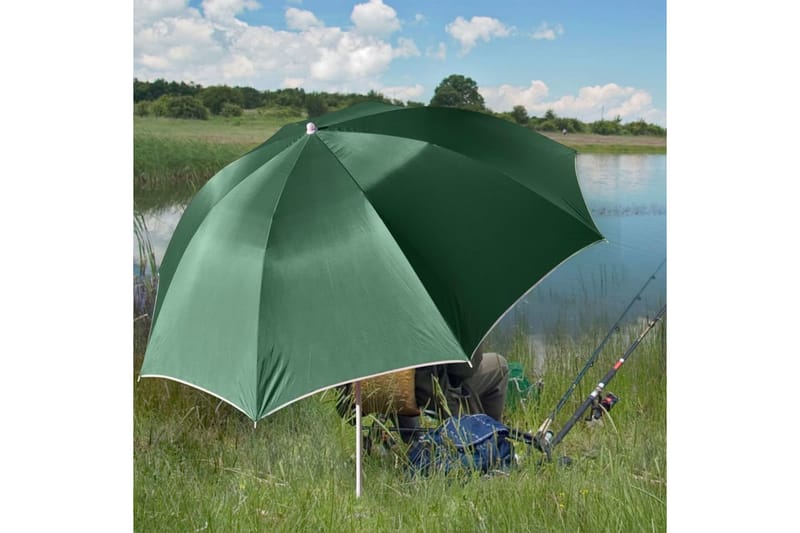Parasoll för fiske grön UV30 200 cm - Grön - Parasoll