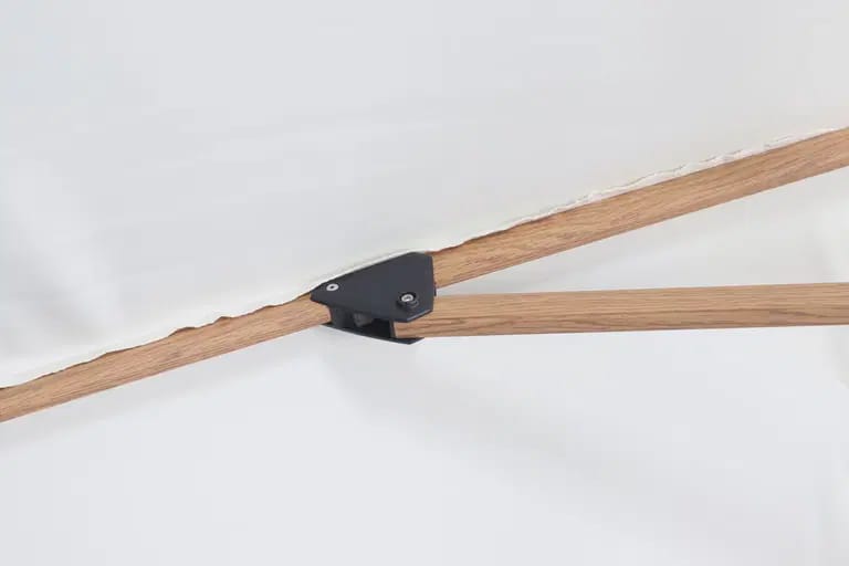 Parasoll för utomhusbruk Rio de-luxe parasoll Ø 3 m - beige - Utemöbler - Solskydd - Parasoll - Hängparasoll