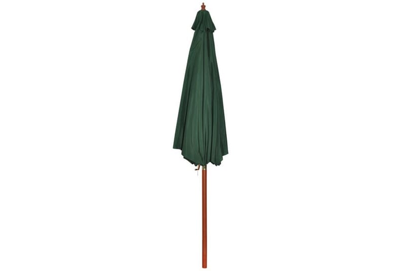 Parasoll grön 258 cm - Grön - Utemöbler - Solskydd - Parasoll