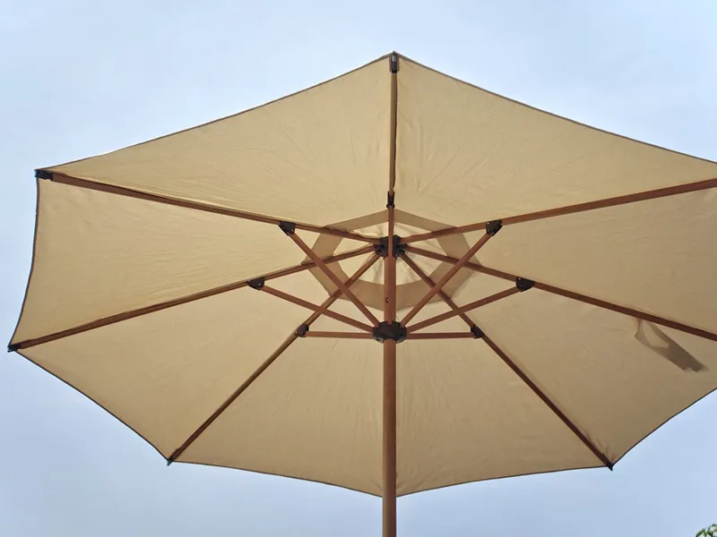 Parasoll Hillerstorp Parasoll 300 cm - Beige - Utemöbler - Solskydd - Parasoll - Strandparasoll