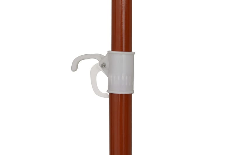 Parasoll med stålstång 240 cm antracit - Grå - Utemöbler - Solskydd - Parasoll