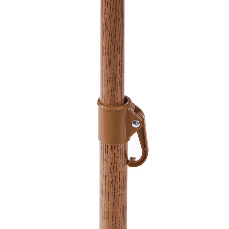 Parasoll utomhus 175 cm Civetta - naturlig/brun - Utemöbler - Solskydd - Parasoll - Balkongparasoll