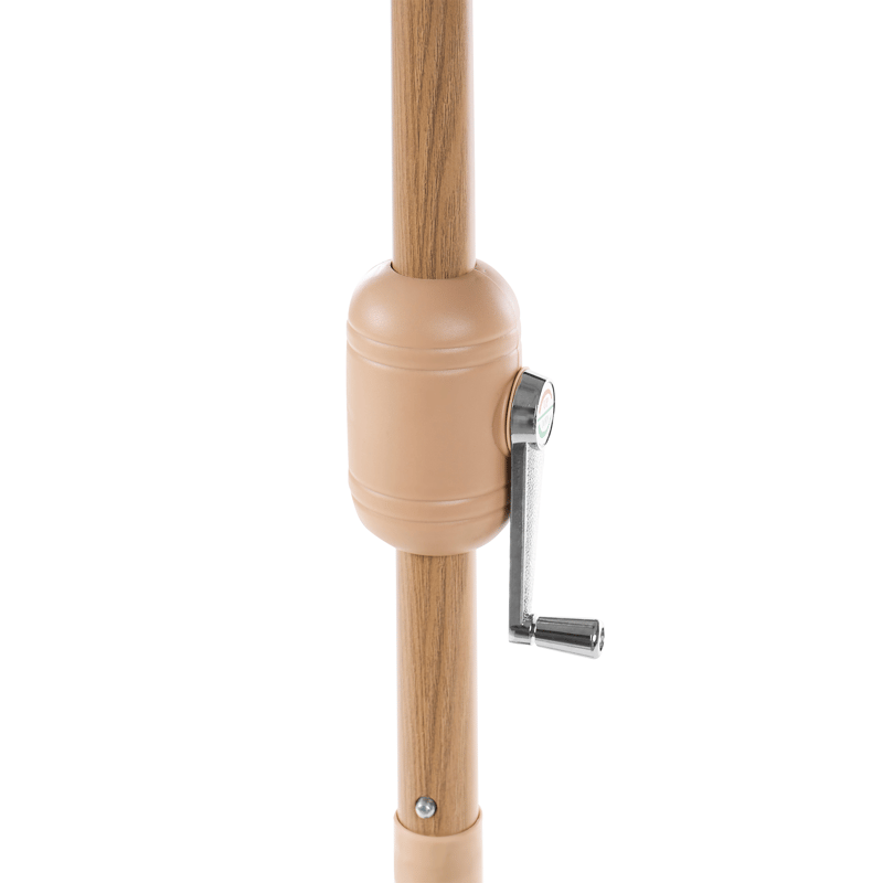 Parasoll utomhus 270 cm Isolotto - beige/brun/svart - Utemöbler - Solskydd - Parasoll - Balkongparasoll