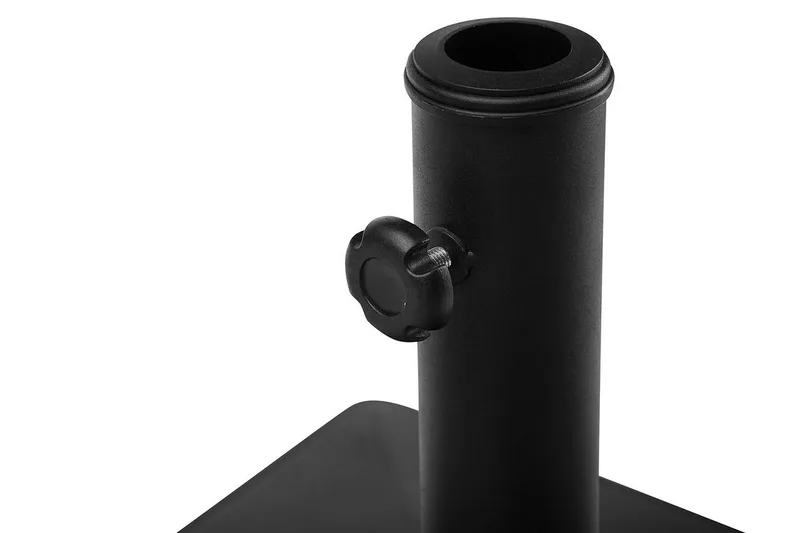 Concrete Parasollfot 50 cm - Svart - Utemöbler - Solskydd - Parasoll - Parasollfot